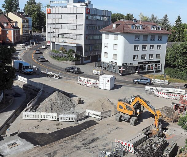 Großbaustelle B27 in Bietigheim: Seit fast anderthalb Jahren brauchen Autofahrer hier gute Nerven.