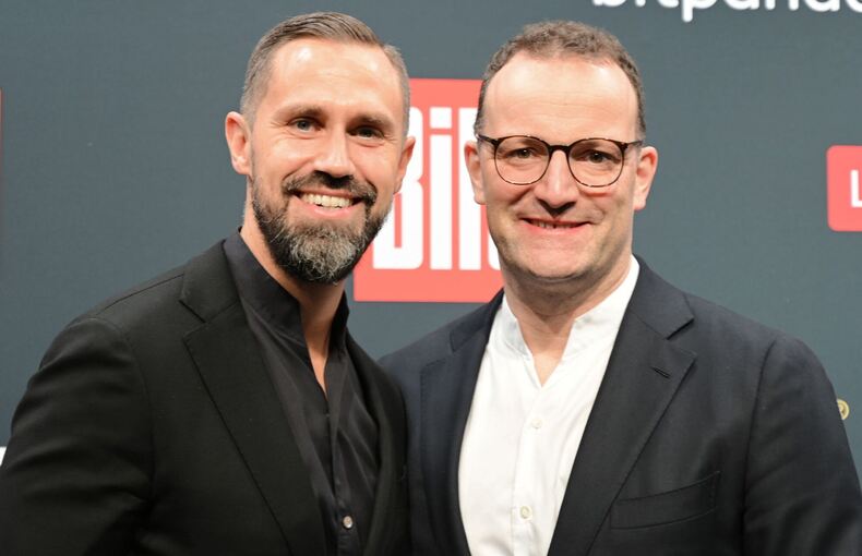 Daniel Funke und Jens Spahn