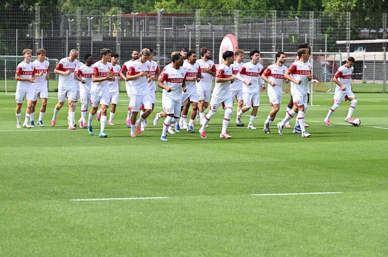 Fußball: Bundesliga, Trainingsauftakt des VfB Stuttgart