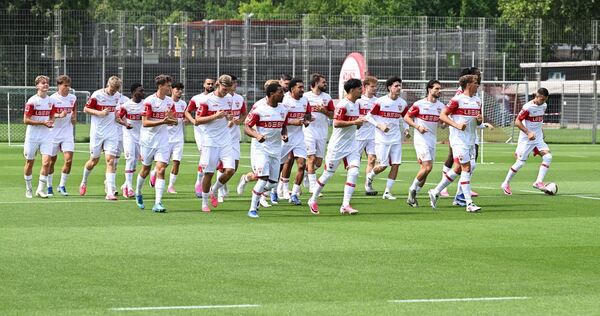 Fußball: Bundesliga, Trainingsauftakt des VfB Stuttgart