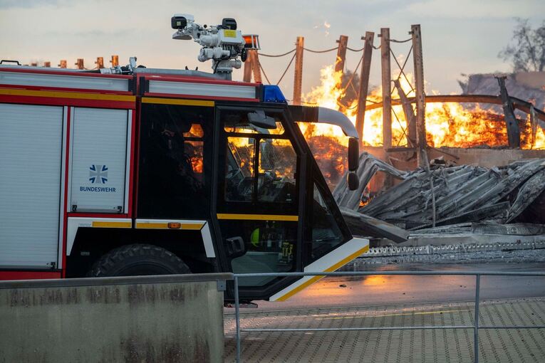 Millionenschaden durch Brand in einem Holzwerk Millionenschaden durch Brand in einem Holzwerk
