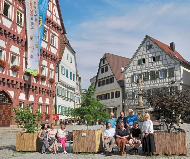 Der Markgröninger Marktplatz soll grüner werden: In den Gefäßen sollen ein japanischer Ahorn, eine Himalaya-Zeder und ein japanischer Blumen-Hartriegel gedeihen.