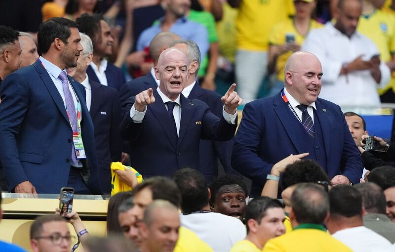 FIFA-Präsident Gianni Infantino FIFA-Präsident Gianni Infantino