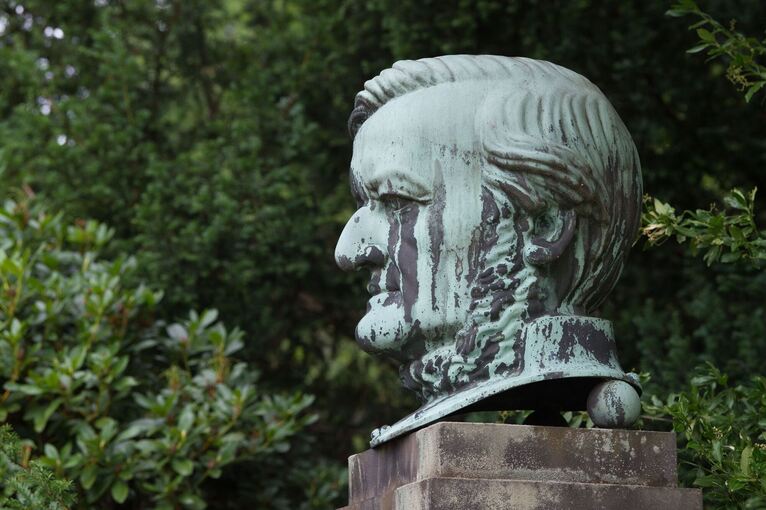 Büste des Komponisten Richard Wagner