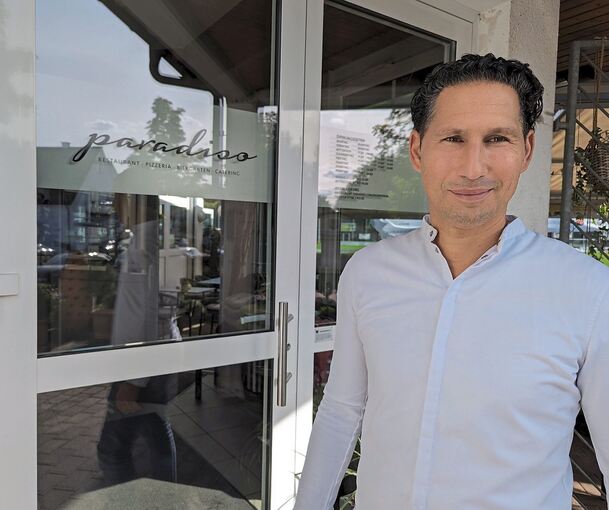 Eine lange Tradition hat das Restaurant Paradiso in Aldingen. 2022 wurden 30 Jahre gefeiert. Inzwischen ist Vincenzo Paradiso in die Fußstapfen seiner Mutter getreten.