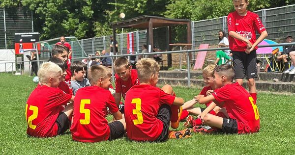 Team Spanien macht eine wohlverdiente Pause.