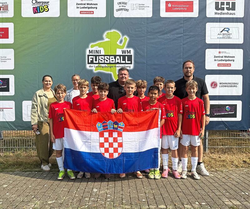 Der dritte Platz geht an Team Kroatien (TV Zazenhausen). Der dritte Platz geht an Team Kroatien (TV Zazenhausen).
