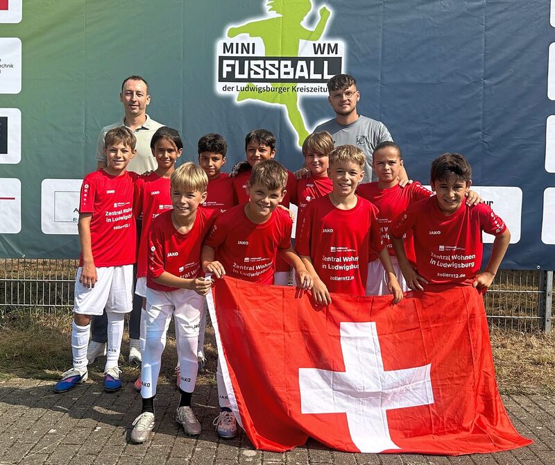 Die Schweiz (VfL Waiblingen) belegt den vierten Platz. Die Schweiz (VfL Waiblingen) belegt den vierten Platz.