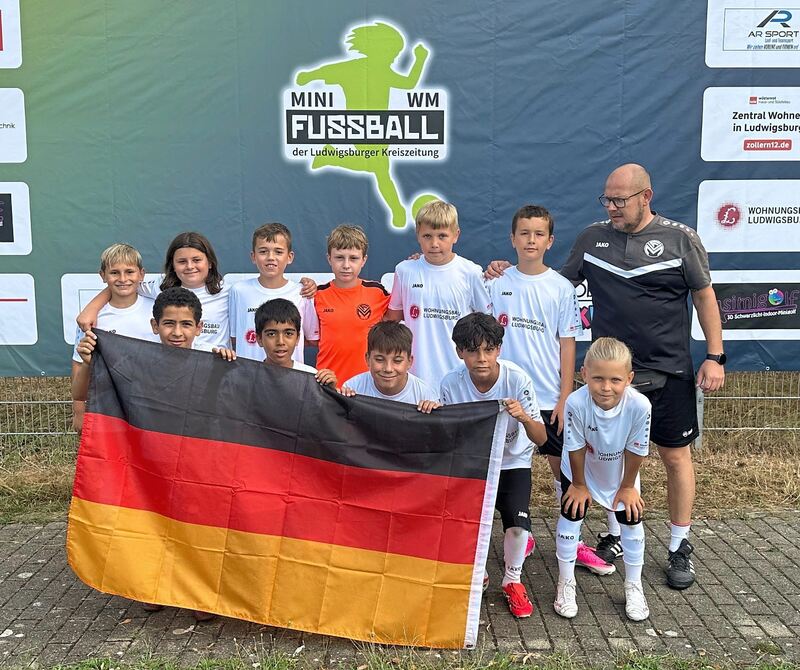 Der FV Markgröningen tritt als Deutschland bei der Mini-WM an. Der FV Markgröningen tritt als Deutschland bei der Mini-WM an.