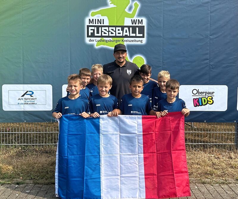Der SGV Freiberg tritt als Team Frankreich an. Der SGV Freiberg tritt als Team Frankreich an.