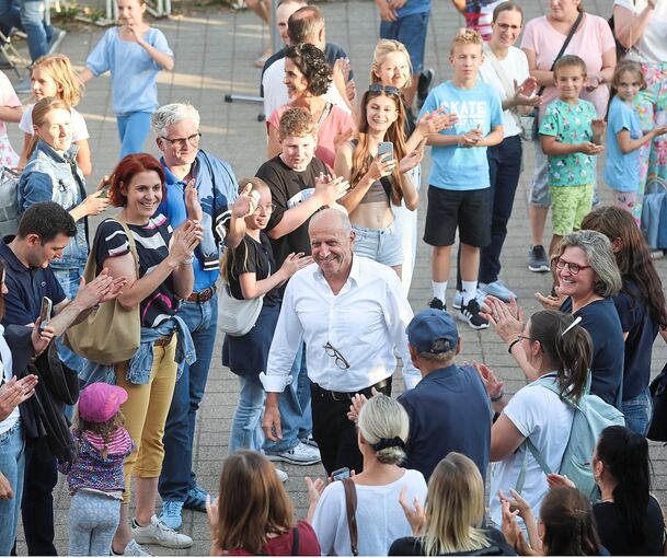 Applaus für Rainer Falk.