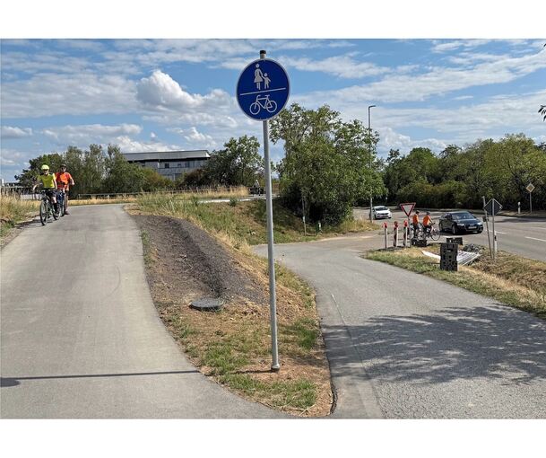 Markgröningen gibt neuen Radweg frei Markgröningen gibt neuen Radweg frei