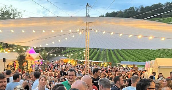 Wein, Sekt, Live Musik und Buttenlauf. Beim Beilsteiner Weinbergfest kommt jeder auf seine Kosten.