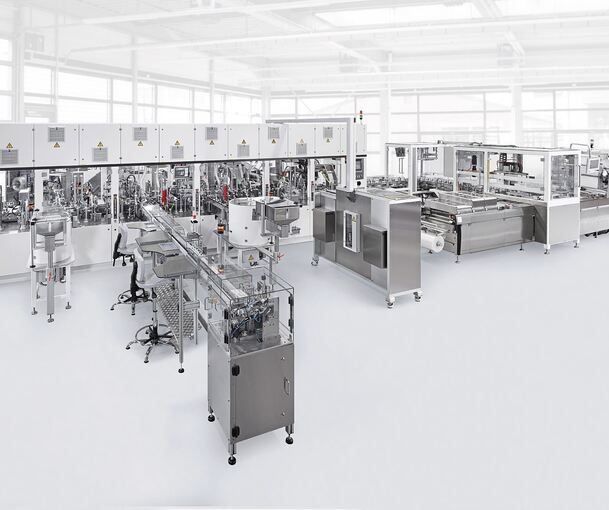 Der BBS-Automation-Standort in Freiberg soll künftig noch mehr medizinische Versorgungsmittel entwickeln und liefern. Sie sollen zum Beispiel Infusionssets zusammenstellen.