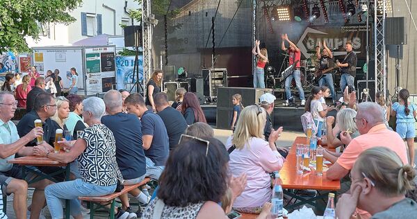 Die Band Campus hat am Freitagabend gespielt.