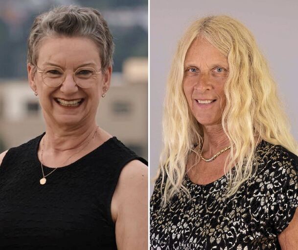 Im Gemeinderat in Tamm steht ein doppelter Wechsel an: Karin Vogt (Grüne, links) und die CDU-Kommunalpolitikerin Petra Brenner nehmen vorzeitig den Hut.