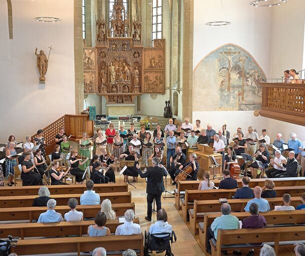 Kantaten-Gottesdienst in der Besigheimer Stadtkirche.