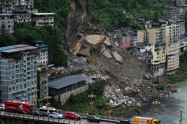 Erdrutsch in China