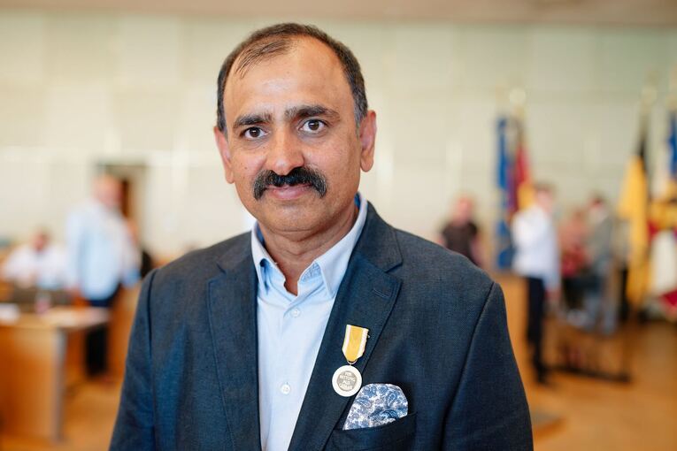 Rettungsmedaille für Taxifahrer Muhammad Afzal