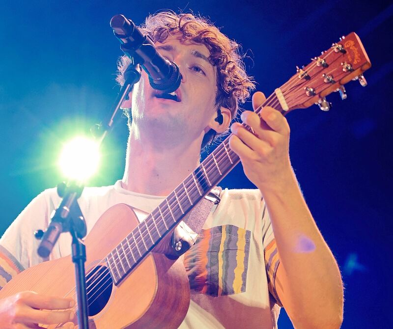 Henning Mays Spezialität sind die kraftvollen Vocals.