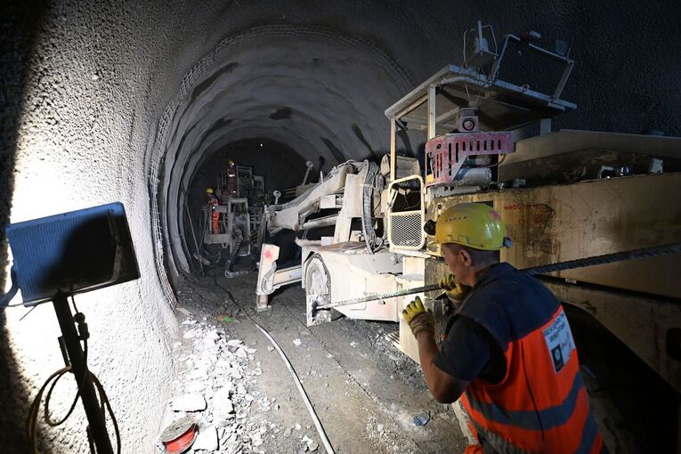 Baustelle Brennerbasistunnel (BBT) Baustelle Brennerbasistunnel (BBT)