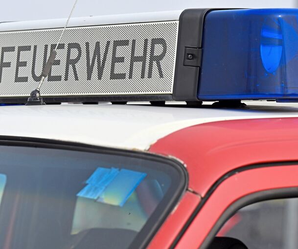 Einsatzfahrzeug der Feuerwehr.