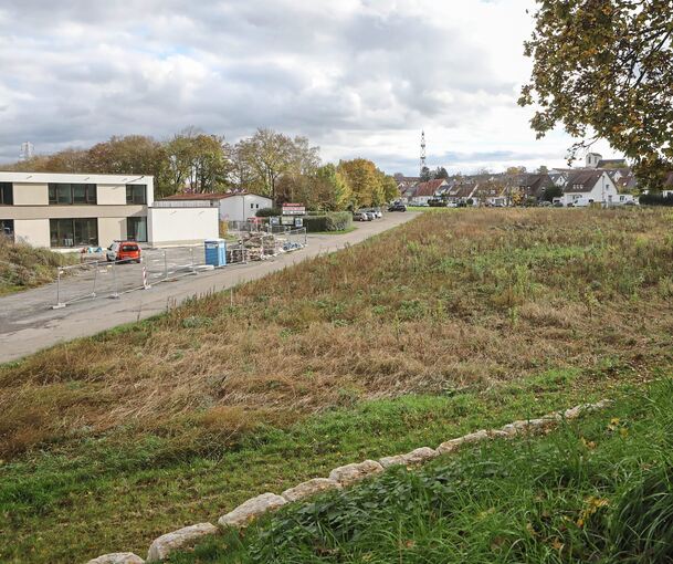 Das Grundstück bei Asperg, auf dem der Landkreis Ludwigsburg das Katastrophenschutzzentrum bauen will.