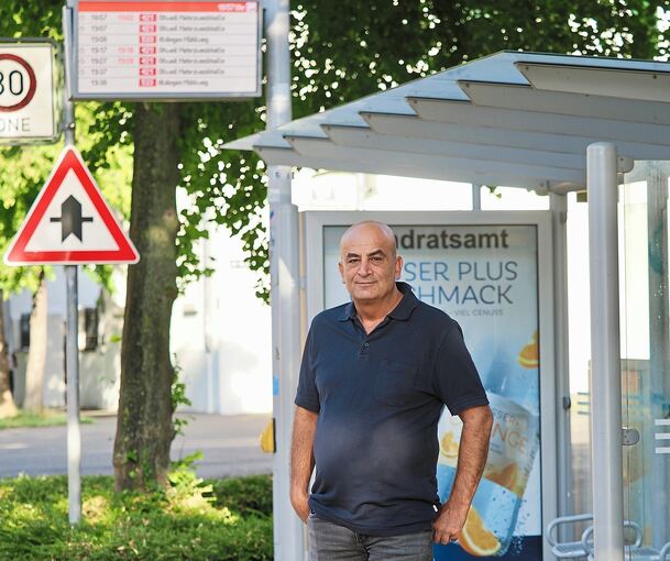 Mutiger Einsatz: Der Ludwigsburger Busfahrer Celal Toprak half am Freitagabend einer Frau und ihren Kindern in Markgröningen.