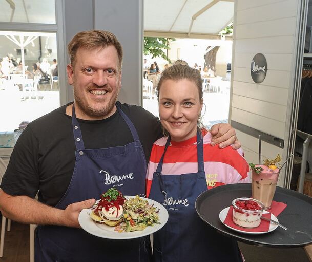Betreiben seit neun Jahren das Café Bønne in der Ludwigsburger Innenstadt: Manuel und Kirstin Sengenberger.