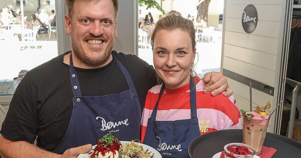 Betreiben seit neun Jahren das Café Bønne in der Ludwigsburger Innenstadt: Manuel und Kirstin Sengenberger.