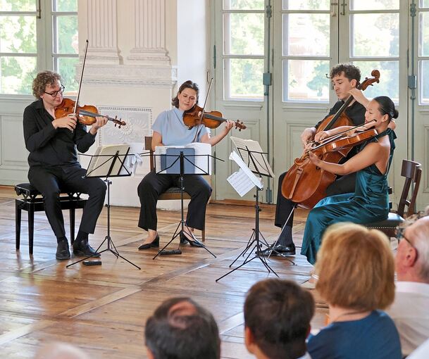 Starkes Debüt bei den Ludwigsburger Schlossfestspielen: das Motus Quartett.