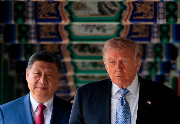 US-Präsident Trump in China US-Präsident Trump in China