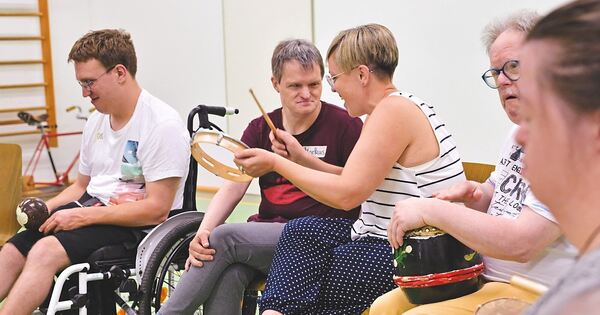 So verschwimmen in Besigheim die Grenzen zwischen Menschen mit ...