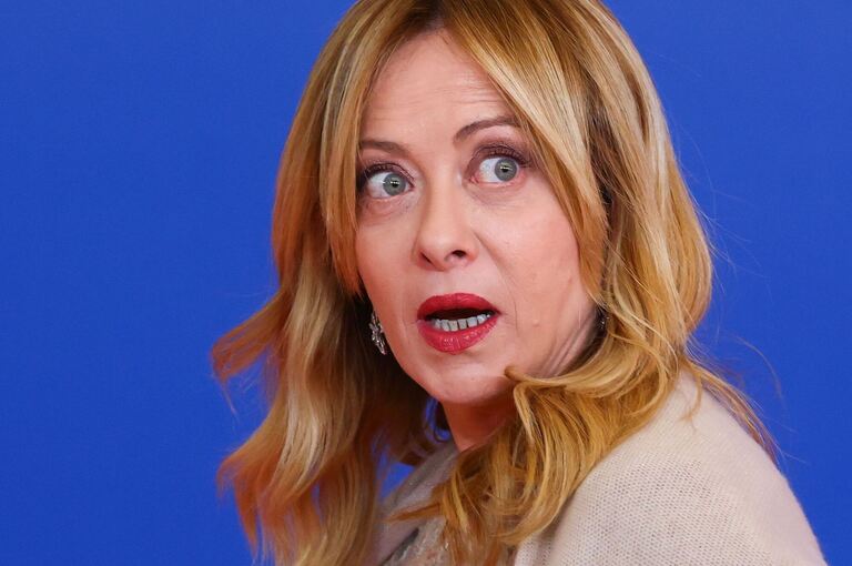 Italiens Ministerpräsidentin Giorgia Meloni Italiens Ministerpräsidentin Giorgia Meloni