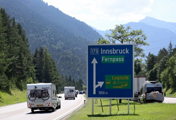 Fernpass in Tirol Fernpass in Tirol