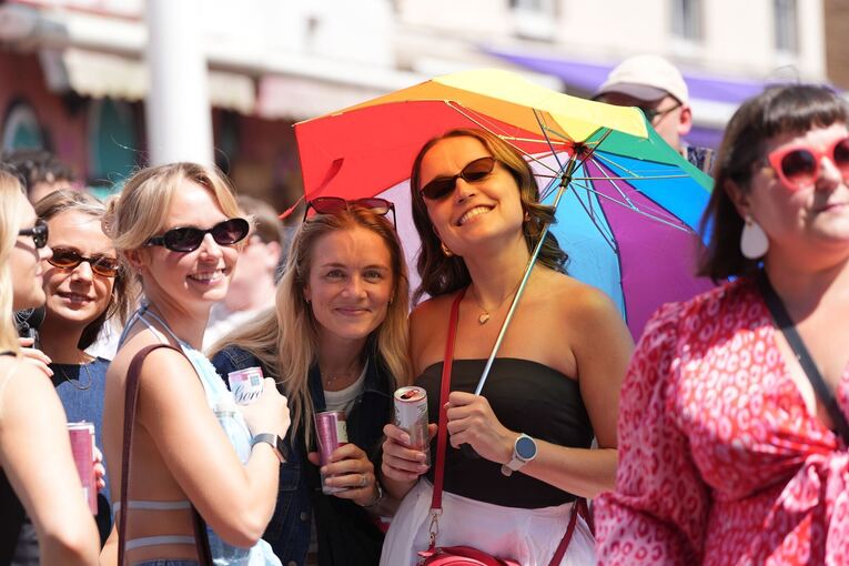 Pride Parade in Brighton Pride Parade in Brighton