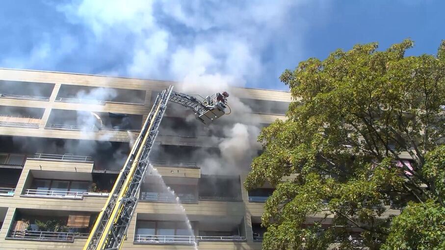Wohnungsbrand in Heidelberg Wohnungsbrand in Heidelberg