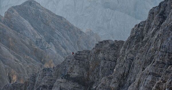 Jubiläumsgrat nahe der Zugspitze Jubiläumsgrat nahe der Zugspitze