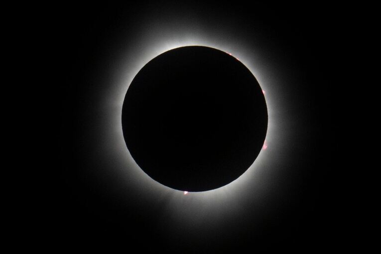 Totale Sonnenfinsternis - Indianapolis Totale Sonnenfinsternis - Indianapolis
