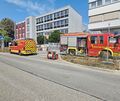 Die Feuerwehr rückt aus. Die Feuerwehr rückt aus.