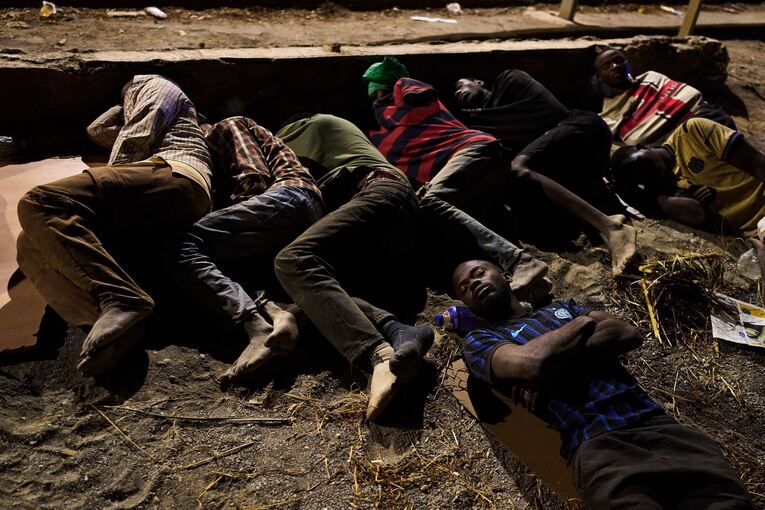 Migranten in Spanien - Ceuta