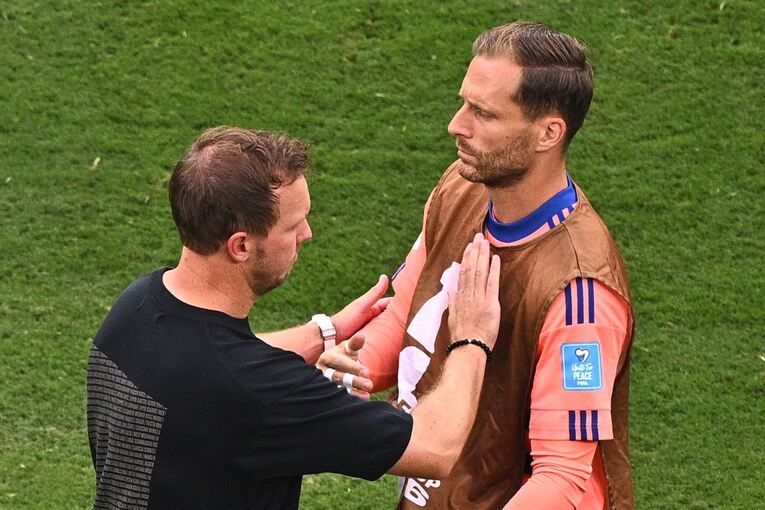 Julian Nagelsmann und Oliver Baumann