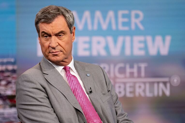 ARD-Sommerinterview mit CSU-Chef Söder ARD-Sommerinterview mit CSU-Chef Söder