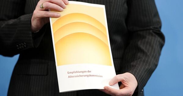 Bericht der Rentenkommission Bericht der Rentenkommission