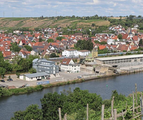 Das Gelände von Blatt Beton in Kirchheim ist so groß, dass es auch auf diesem Foto nicht ganz zu sehen ist.