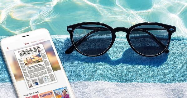 Auch im Urlaub gut informiert mit dem LKZ-E-Paper.