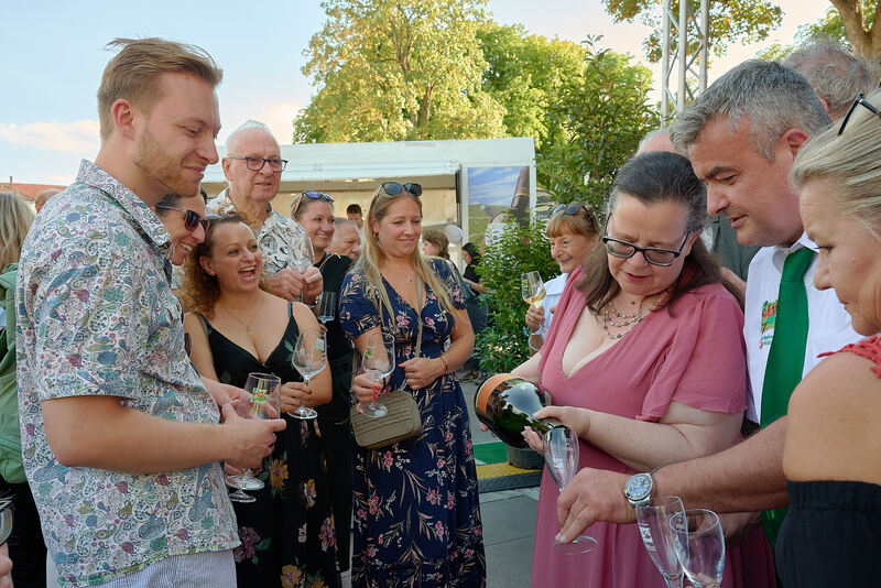 Impressionen von der Eröffnung der 45. Weinlaube