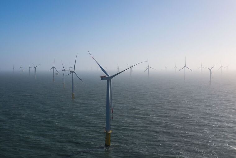 Einweihung RWE-Offshore-Windpark Kaskasi