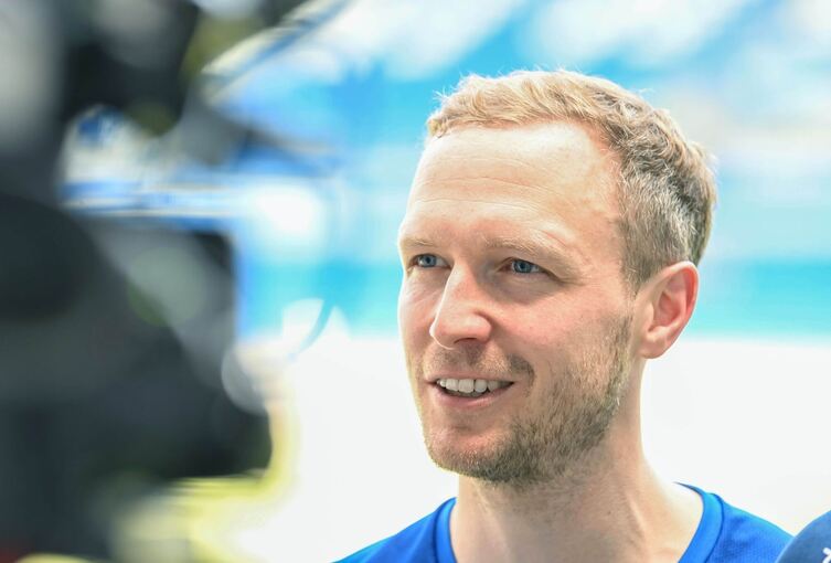 Fußball: 2. Bundesliga, Trainingsauftakt des Karlsruher SC Fußball: 2. Bundesliga, Trainingsauftakt des Karlsruher SC