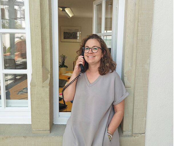 Annika Feile setzt als neue PKC-Geschäftsführerin auf Offenheit, Teamarbeit und die Überzeugung, dass der besondere Ort in Freudental noch viele Menschen begeistern kann.